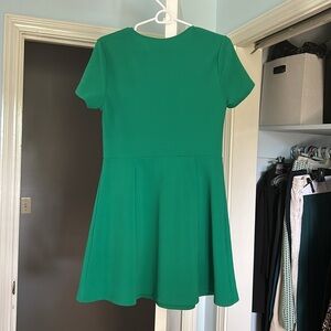 Green fit & flare H&M dress